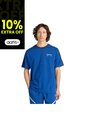 Camisa Deportiva New Balance Originales Graphics Azul Hombre de New Balance