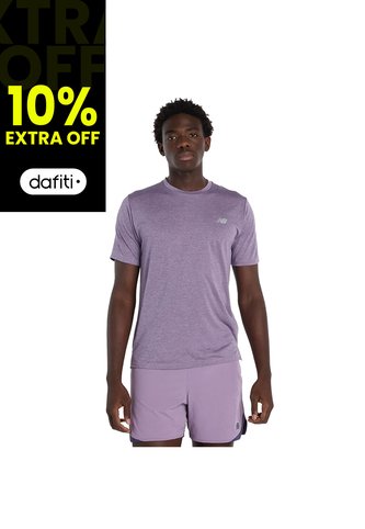 Camisa Deportiva New Balance Originals Athletics Lila Hombre New Balance
