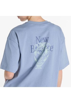 Camisa Deportiva New Balance Original X DebutVase Azul Mujer