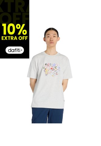 Camisa Deportiva New Balance Originals Athletics Gris Hombre New Balance