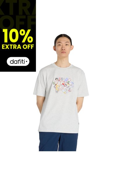 Camisa Deportiva New Balance Originals Athletics Gris Hombre