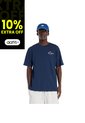 Camisa Deportiva New Balance Originales Graphics Azul Hombre de New Balance