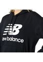 Hoodie New Balance Essentials Para Mujer-Negro de New Balance