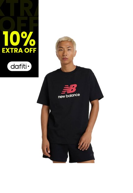 Camisa Deportiva New Balance Original Athletics Negro Hombre