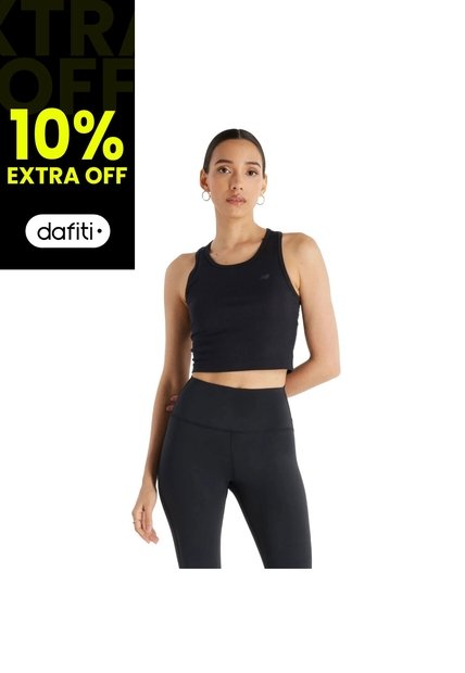 Camisa Deportiva New Balance Originals Athletics Negro Mujer