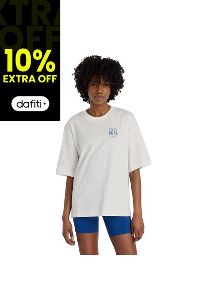 Camisas Deportivas New Balance Original Relaxed Blanco Mujer