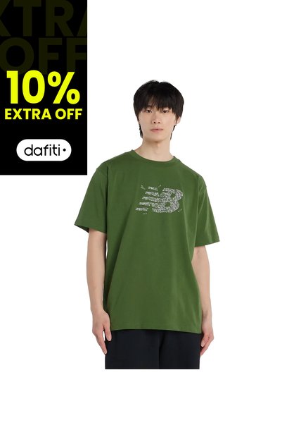 Camisa Deportiva New Balance Original Athletics Verde Hombre