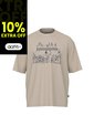 Camisa Deportiva New Balance Originals Graphics Beige Hombre de New Balance