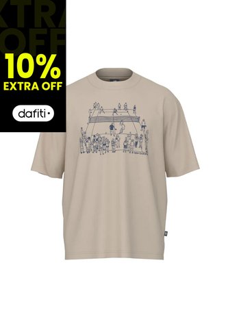 Camisa Deportiva New Balance Originals Graphics Beige Hombre New Balance