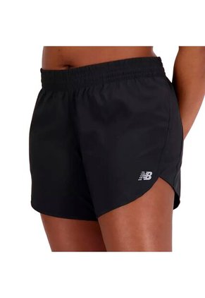 Pantaloneta Deportiva New Balance Original Negro Para Mujer
