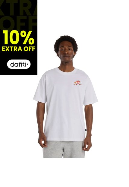 Camisa Deportiva New Balance Original Graphics Blanco Hombre