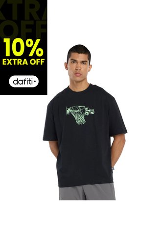 Camisa Deportiva New Balance Original Hoop Negro Hombre New Balance