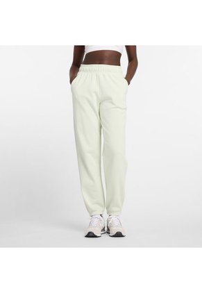 Pantalón Jogger New Balance French Terry Og Blanco Mujer
