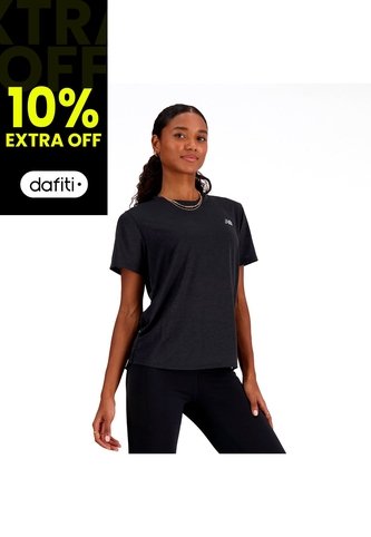 Camisa Deportiva New Balance Originals Athletics Negro Mujer New Balance