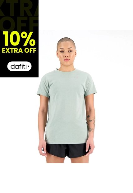 Camisa Deportiva New Balance Original Accelerate Verde Mujer