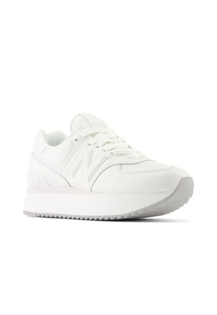 Tenis Deportivos New Balance Original 574 Plus Blanco Mujer