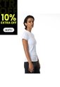 Camisa Deportiva New Balance Original Perf Blanco Para Mujer de New Balance