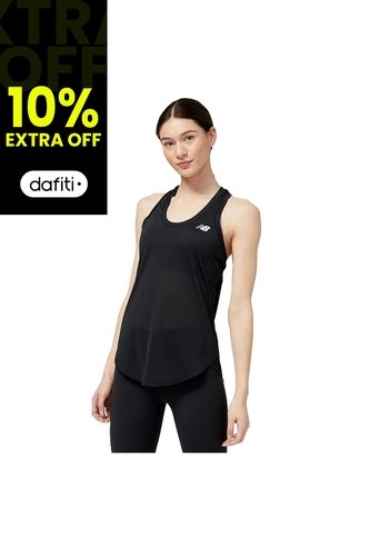 Camisa Deportiva New Balance Original Accelerate Negro Mujer New Balance