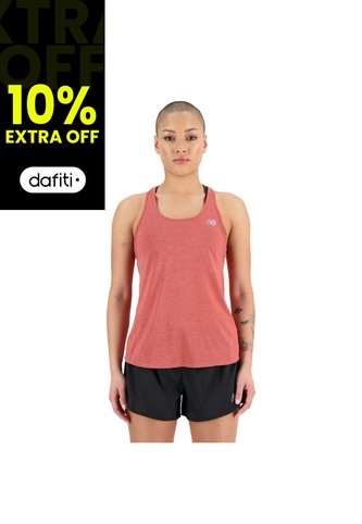 Camisa Deportiva New Balance Original Impact Run Rojo Mujer New Balance