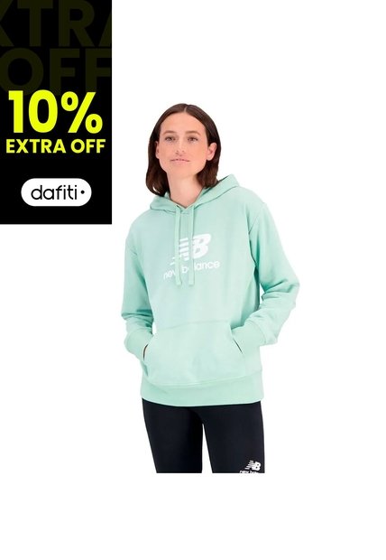Chaqueta Deportiva New Balance Essentials Verde Para Mujer