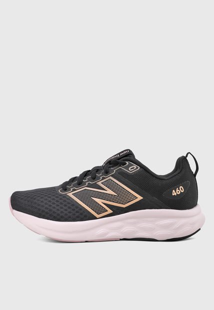 Tenis Running Negro-Rosa-Dorado new balance 460 V4