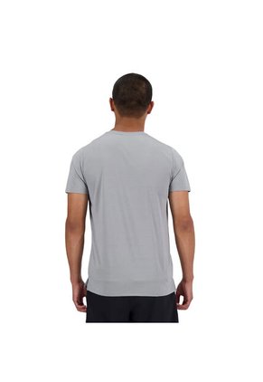 Camisa Deportiva New Balance Original Essentials Gris Hombre