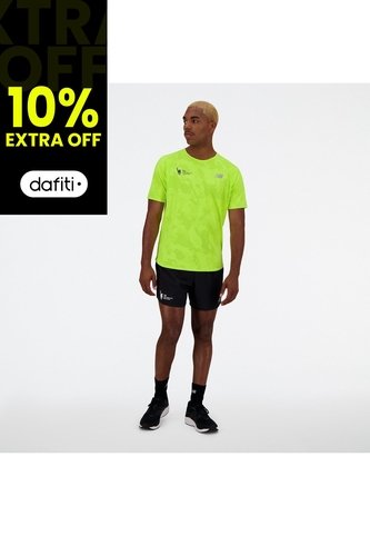 Camisa Deportiva New Balance Original Better Verde Hombre New Balance