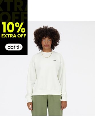 Sueter New Balance Sport Ess Original Blanco Mujer New Balance
