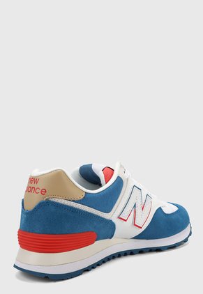 Tenis Lifestyle Azul-Blanco-Rojo New Balance 574