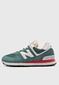 Tenis new balance 574 Verde de New Balance