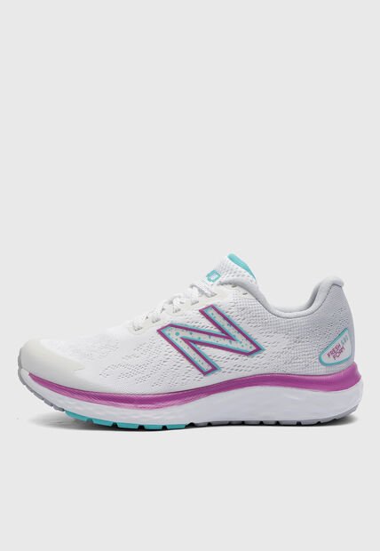 Tenis new balance Fresh Foam 680 v7 Blanco