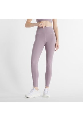 Legging Marca New Balance Harmony Pocket Original Lila Mujer