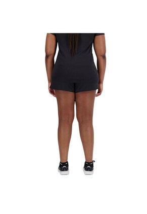 Pantaloneta New Balance Original Impact Run Negro Para Mujer