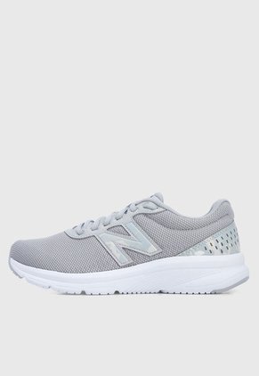 Tenis Running Gris-Blanco New Balance 411 V2