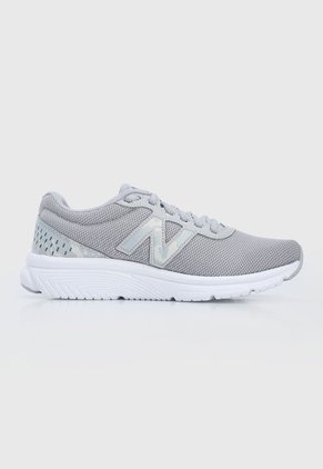 Tenis Running Gris-Blanco New Balance 411 V2