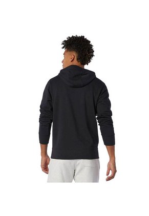 Hoodie New Balance Originals Essentials Stacked Negro Hombre