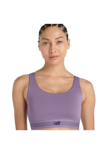 Top Deportivo New Balance Original ACTrain Morado Para Mujer