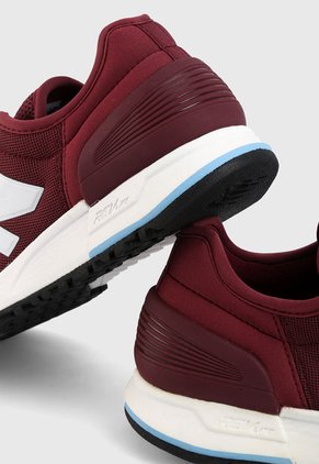 Tenis Lifestyle Vinotinto-Blanco New Balance 247