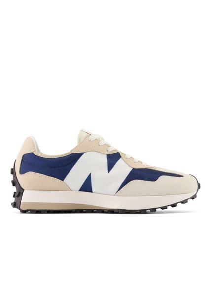 Tenis New Balance 327-Caqui/Azul
