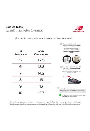 Tenis New Balance Roav Negro Para Niños