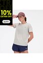 Camisa Deportiva New Balance Originales Athletics Gris Mujer de New Balance