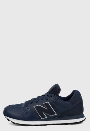 Tenis Lifestyle Azul Navy-Blanco New Balance GM500