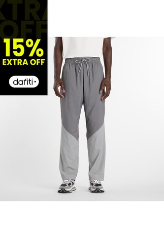 Pantalon Deportivo New Balance Originales Legacy Gris Hombre New Balance