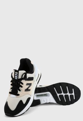 Tenis Lifestyle Beige-Negro-Verde-Blanco New Balance 997