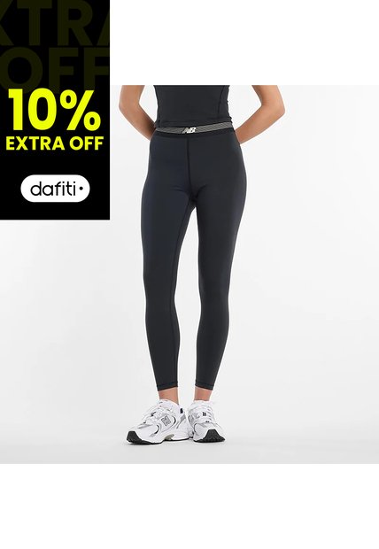 Pantalon Leggings New Balance Originales Ac Negro Para Mujer