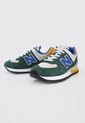 Tenis Lifestyle Verde-Multicolor New Balance 574 de New Balance