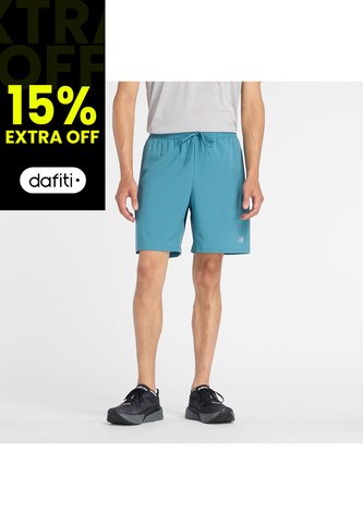 Pantaloneta New Balance Original Essentials Azul Para Hombre New Balance