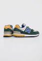 Tenis Lifestyle Verde-Multicolor New Balance 574 de New Balance