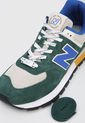 Tenis Lifestyle Verde-Multicolor New Balance 574 de New Balance