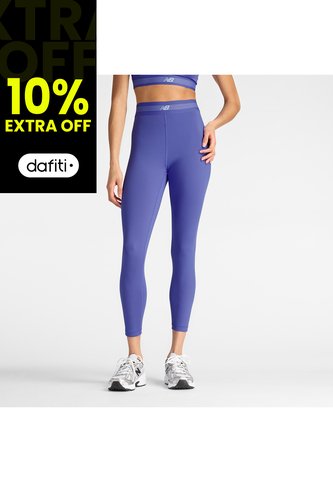 Pantalon Leggings New Balance Original Ac 25 Azul Para Mujer New Balance